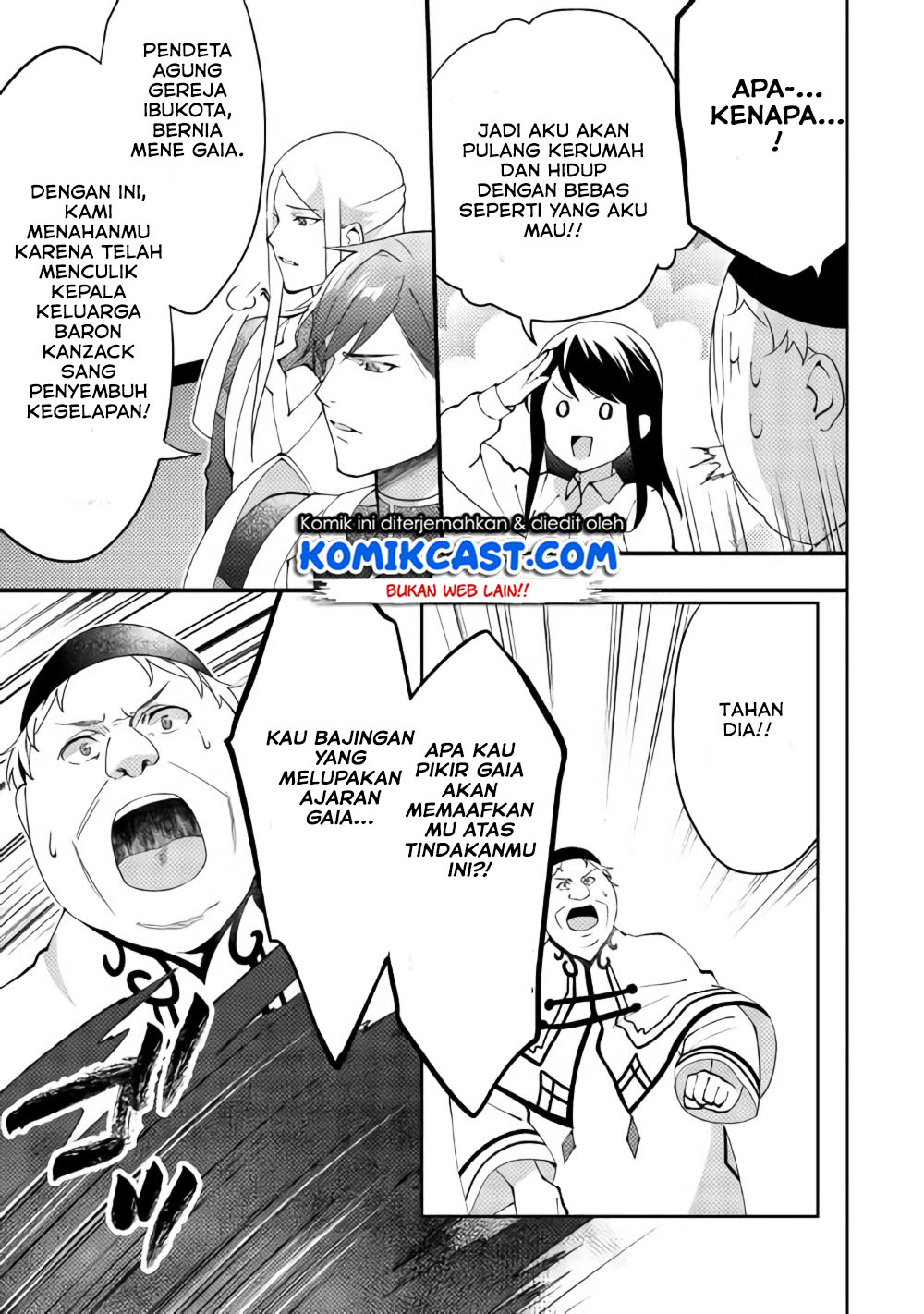 Isekai de “Kuro no Iyashi Te” tte Yobareteimasu Chapter 39 Bahasa Indonesia